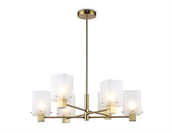 Ambrella Светильник подвесной LH57031/6 BS/SM латунь/дымчатый E14/6 max 40W D690*690 LH57031 - фото 100155