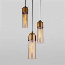 Eurosvet 50180/3 / подвесной светильник / янтарный a052425 - фото 100420