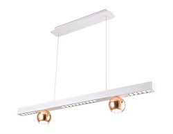 Ambrella Светильник светодиодный подвесной FL5955 WH/GD белый/золото 4200K 18W 1000*70*1200 (Без ПДУ) FL5955 - фото 100576