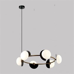 Eurosvet Moity 70150/6 / подвесной светильник / черный/латунь a064823 - фото 100585