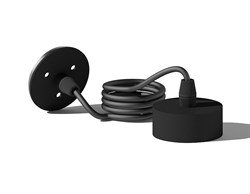 Ambrella Крепеж подвесной для корпуса светильника с диаметром отверстия D70mm A2311 SBK черный песок D70*H1000mm A2311 - фото 100596