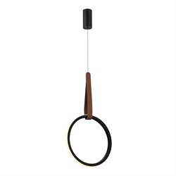 ST LUCE SL6131.403.12 Светильник подвесной Черный/Черный, Терракотовый LED 1*12W 4000K SL6131.403.12 - фото 100616