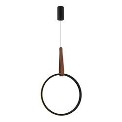 ST LUCE SL6131.403.20 Светильник подвесной Черный/Черный, Терракотовый LED 1*20W 4000K SL6131.403.20 - фото 100629