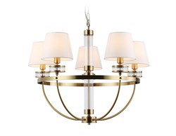 Ambrella Светильник подвесной LH71251/5 BS/WH латунь/белый E14/5 max 40W D700*990 LH71251 - фото 100693