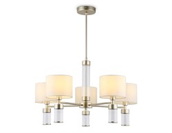 Ambrella Светильник подвесной LH71301/5 CGD/WH золото/белый E14/5 max 40W D680*740 LH71301 - фото 100872