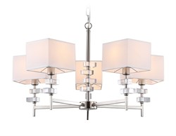 Ambrella Светильник подвесной LH71321/5 SN/WH никель/белый E14/5 max 40W D700*850 LH71321 - фото 100939