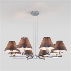 Eurosvet 60136/8 / подвесной светильник / хром/графит a059042 a059042 - фото 100946