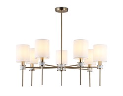 Ambrella Светильник подвесной LH72373/7 DBS/WH темная латунь/белый E14/7 max 40W D840*720 LH72373 - фото 101076