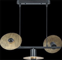 Navigator Светильник 80 436 NLF-P-038-01 подвесной золото черный 80436 - фото 101090