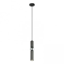 Lussole LOFT Светильник подвесной серый/черный LSP-8572 - фото 101300
