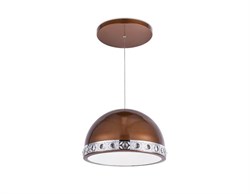 Ambrella Подвесной светодиодный светильник FA9497 CF/CH кофе/хром 4200K 36W D400*770 (без ПДУ) FA9497 - фото 101305