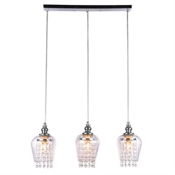 Ambrella Подвесной светильник со сменной лампой TR3612/3 CH/CL хром/прозрачный E27/3 max 40W 570*140*920 TR3612 - фото 102107
