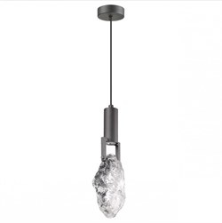 Odeon Light 6695/5L MIDCENT ODL24 Подвесной светильник брашир. черный/металл/стекло IP20 LED 5W 200Лм 3000K LIA 6695/5L - фото 102470