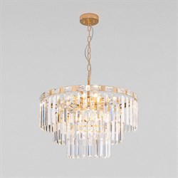 Eurosvet 10130/8 / подвесной светильник / золото/прозрачный хрусталь Strotskis a060644 a060644 - фото 102771