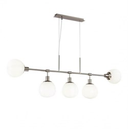 Maytoni Modern Erich Никель Подвесной светильник E14 40W MOD221-PL-05-N - фото 102783