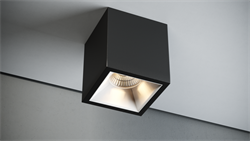 Quest Light Светильник накладной, черный с белой вставкой, LED 12w 3000K 903lm, IP53 HOTSPOT 1 ED black/white HOTSPOT 1 ED black/white - фото 103012