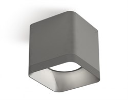Ambrella Комплект накладного светильника XS7807003 SGR/SSL серый песок/серебро песок MR16 GU5.3 (C7807, N7703) XS7807003 - фото 103136