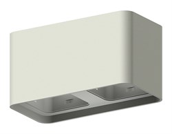 Ambrella Корпус светильника накладной для насадок 70*70mm C7852 SGR серый песок 190*95*H100mm MR16 GU5.3 C7852 - фото 103141