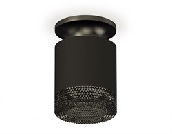 Ambrella Комплект накладного светильника с композитным хрусталем XS7402064 SBK/PBK/BK черный песок/черный полированный/тонированный MR16 GU5.3 (N7926, XS7402064 - фото 103178