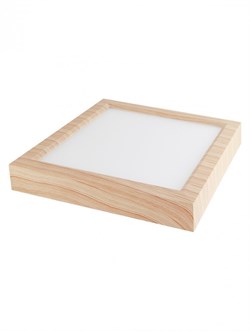 TDM Светильник накладной светодиодный квадрат "Даунлайт" СПО (сосна) 18 Вт 225*225*32 мм 4000К SQ0329-0448 - фото 103285