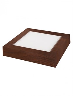 TDM Светильник накладной светодиодный квадрат "Даунлайт" СПО (венге) 12 Вт 170*170*32 мм 4000К SQ0329-0452 - фото 103305