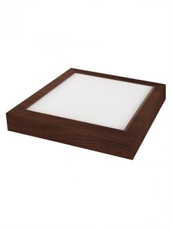 TDM Светильник накладной светодиодный квадрат "Даунлайт" СПО (венге) 18 Вт 225*225*32 мм 4000К SQ0329-0453 - фото 103315