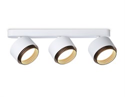 Ambrella Светильник накладной TN71291/3 WH/BK белый/черный GX53/3 max 12W 400*95*137 TN71291 - фото 103501