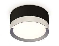 Ambrella Комплект накладного светильника XS8102006 SBK/PPH черный песок/графит полированный GX53 (C8102, N8133) XS8102006 - фото 103592
