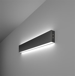 Elektrostandard 101-100-40-53 / Линейный светодиодный накладной двусторонний светильник 53см 20W 6500K черная шагрень a042925 - фото 103626