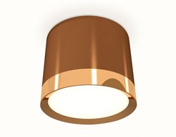 Ambrella Комплект накладного светильника XS8117001 SCF/PYG кофе песок/золото желтое полированное GX53 (C8117, N8124) XS8117001 - фото 103641