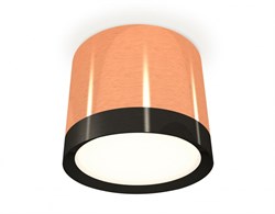 Ambrella Комплект накладного светильника XS8122001 PPG/PBK золото розовое полированное/черный полированный GX53 (C8122, N8113) XS8122001 - фото 103674