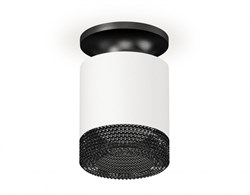 Ambrella Комплект накладного светильника XS7401084 SWH/PBK/BK белый песок/черный полированный/тонированный MR16 GU5.3 (N7926, C7401, N7192) XS7401084 - фото 103706