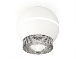 Ambrella Комплект накладного светильника XS1101030 SWH/CL белый песок/прозрачный MR16 GU5.3 LED 3W 4200K (C1101, N7191) XS1101030 - фото 103803