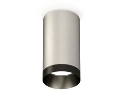 Ambrella Комплект накладного светильника XS6324011 SSL/PBK серебро песок/черный полированный MR16 GU5.3 (C6324, N6131) XS6324011 - фото 103888