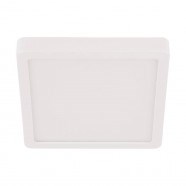 Eglo 30893 Накладной светильник FUEVA 5, LED 20W, 2200lm, IP44, L285, B285, H30, сталь/пластик, белый 30893 - фото 103892