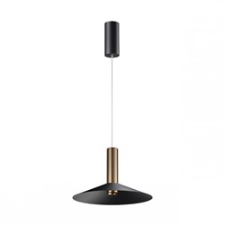 Novotech 358985 OVER NT22 бронза светлая/черный Светильник светодиодный накладной, провод 2м IP20 LED 4000K 15W 220V ALBA 358985 - фото 103951