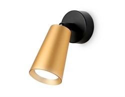 Ambrella Светильник накладной TA13135 BK/GD черный/золото GU10 max 12W D60*L95*H90 TA13135 - фото 103952