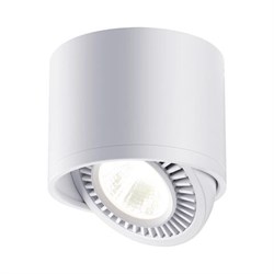 Novotech 358813 OVER NT21 151 белый Светильник накладной светодиодный IP20 LED 18W 1600Лм 4000K 220V GESSO 358813 - фото 104032