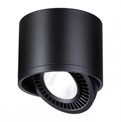 Novotech 358814 OVER NT21 151 черный Светильник накладной светодиодный IP20 LED 18W 1600Лм 4000K 220V GESSO 358814 - фото 104044