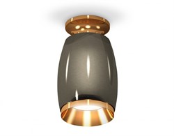 Ambrella Комплект накладного светильника XS1123043 DCH/PYG черный хром/золото желтое полированное MR16 GU5.3 (N6905, C1123, N7034) XS1123043 - фото 104065