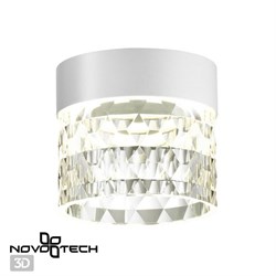 Novotech 358997 OVER NT23 000 белый Светильник накладной светодиодный IP20 LED 4000K 10W 85-265V AURA 358997 - фото 104097