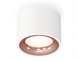 Ambrella Комплект накладного светильника XS7510025 SWH/PPG белый песок/золото розовое полированное MR16 GU5.3 (C7510, N7015) XS7510025 - фото 104101