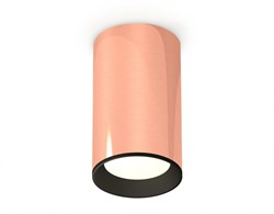 Ambrella Комплект накладного светильника XS6326002 PPG/SBK золото розовое полированное/черный песок MR16 GU5.3 (C6326, N6102) XS6326002 - фото 104143