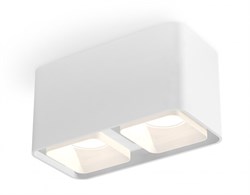 Ambrella Комплект накладного светильника с акрилом XS7850021 SWH/FR белый песок/белый матовый MR16 GU5.3 (C7850, N7755) XS7850021 - фото 104211