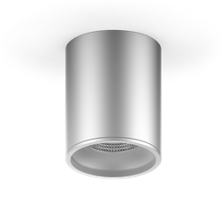 Gauss Хром/Сатин Светильник LED накладной 12W 4100K 79x100мм 1/30 HD004 - фото 104331