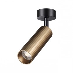 Novotech 358987 OVER NT22 бронза светлая/черный Светильник светодиодный накладной IP20 LED 4000K 15W 220V ALBA 358987 - фото 104384