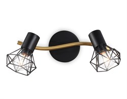 Ambrella Светильник накладной TR8656/2 BK/GD черный/золото E14/2 max 60W 330*100*185 TR8656 - фото 104476