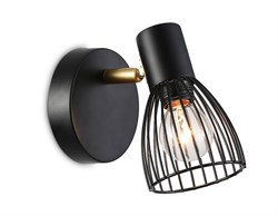 Ambrella Светильник накладной TR8659 BK/GD черный/золото E14 max 60W 160*100*145 TR8659 - фото 104503