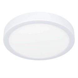 Eglo 900654 Накладной светильник FUEVA 5, 17W (LED), 3000K, IP44, ?210, сталь, белый / пластик, белый 900654 - фото 104555