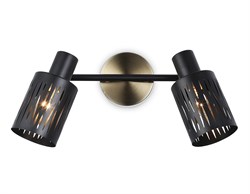Ambrella Светильник накладной TR8668/2 BK/SB чёрный/бронза E14/2 max 60W 360*100*190 TR8668 - фото 104568
